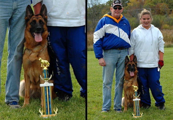 Retired Breeding Female - VA Addie vom Mittelwest 10